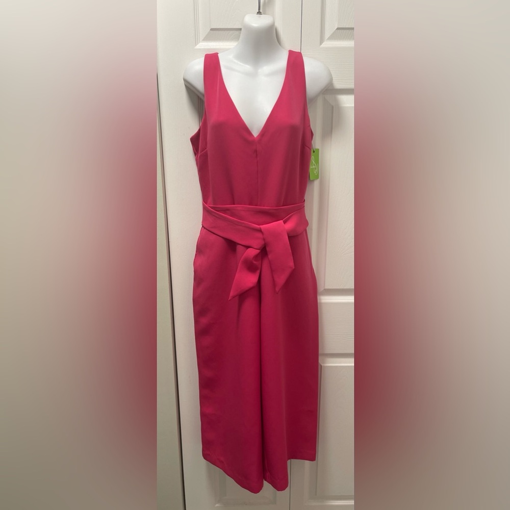 Sam Edelman V Neck Side Zipper Jumpsuit size 10